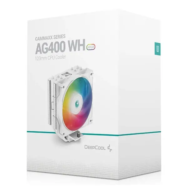 Cooler DeepCool AG400 WH ARGB