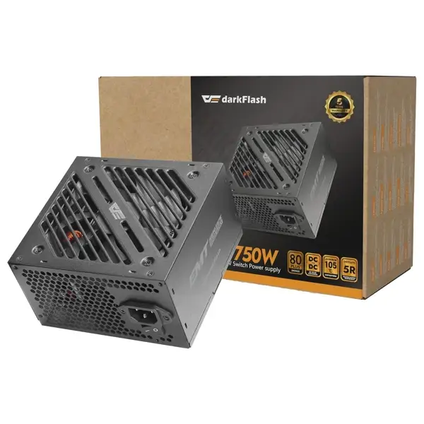 DarkFlash EMT750 Bronze Black Power Supply